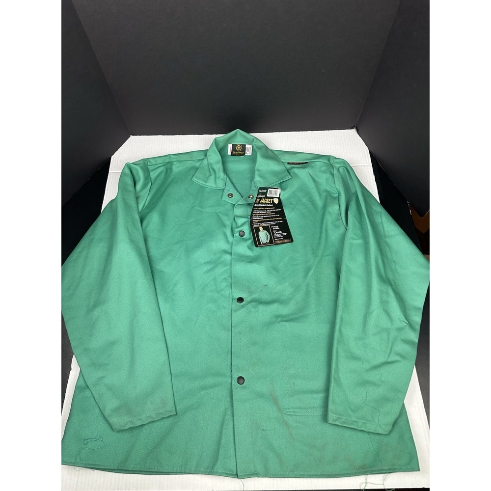 NEW! Tillman 6230 L Flame Retardant Welding Jacket Coat  30"  Size Large